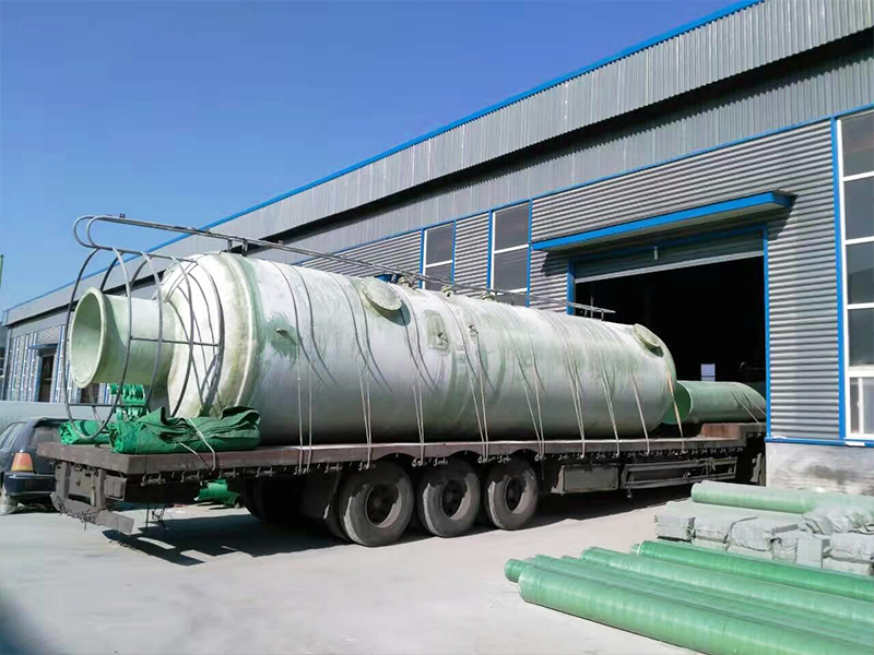 玻璃鋼脫硫塔設(shè)備出現(xiàn)的浸蝕問(wèn)題